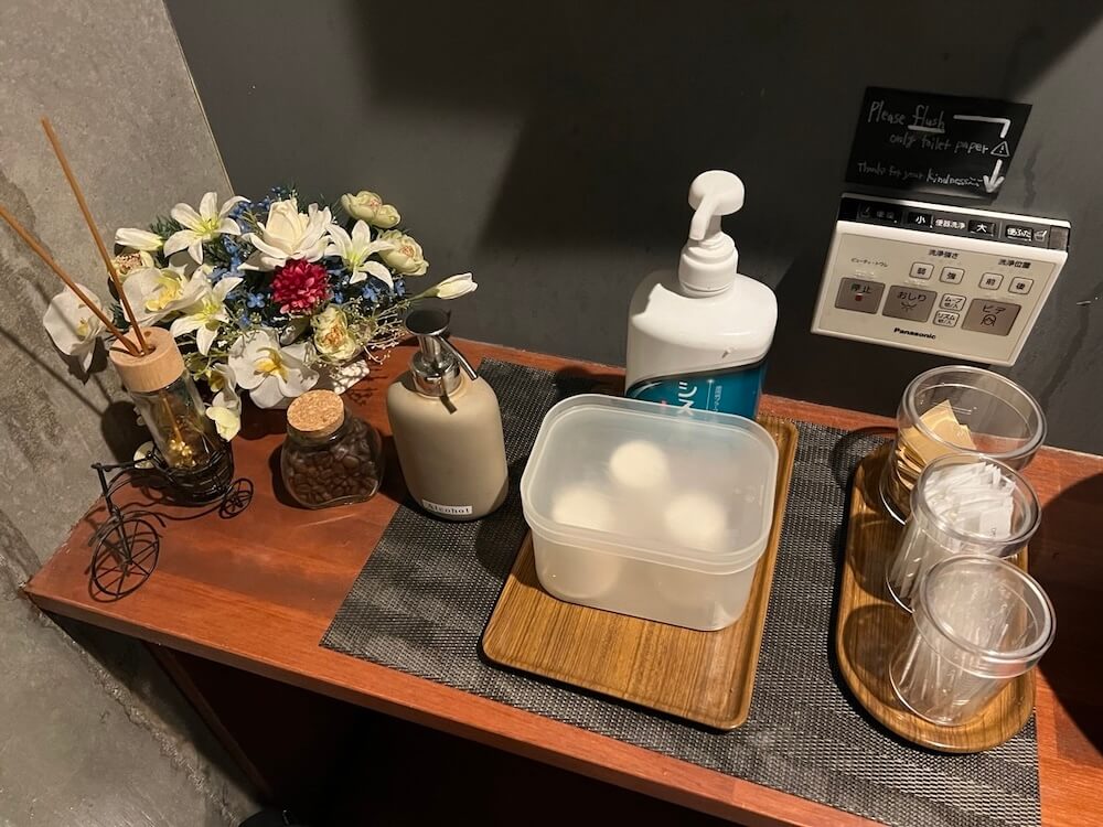 トイレにこそお店の本気が出るGreen Beans Coffeeのアメニティ